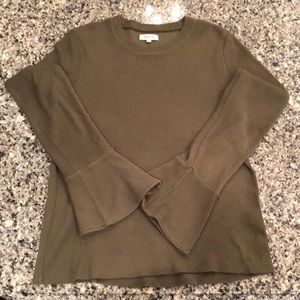 Madewell fatigue green top size xl